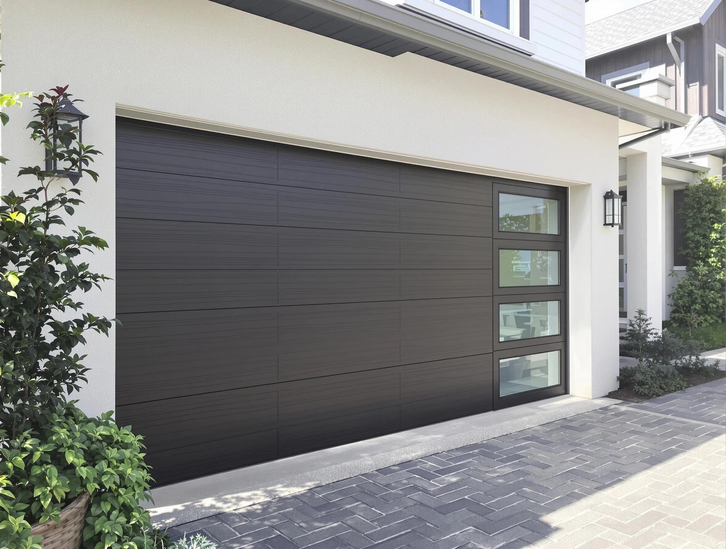 Custom garage door installation by Allegheny Garage Door Repair in Allegheny
