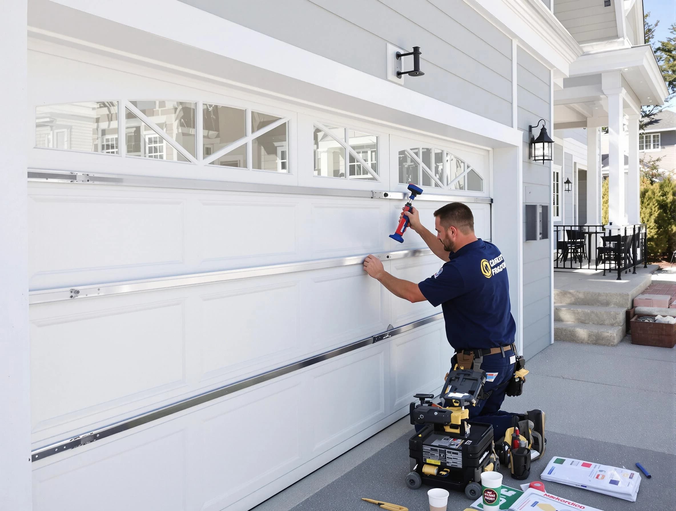 Professional garage door installation by Allegheny Garage Door Repair in Allegheny