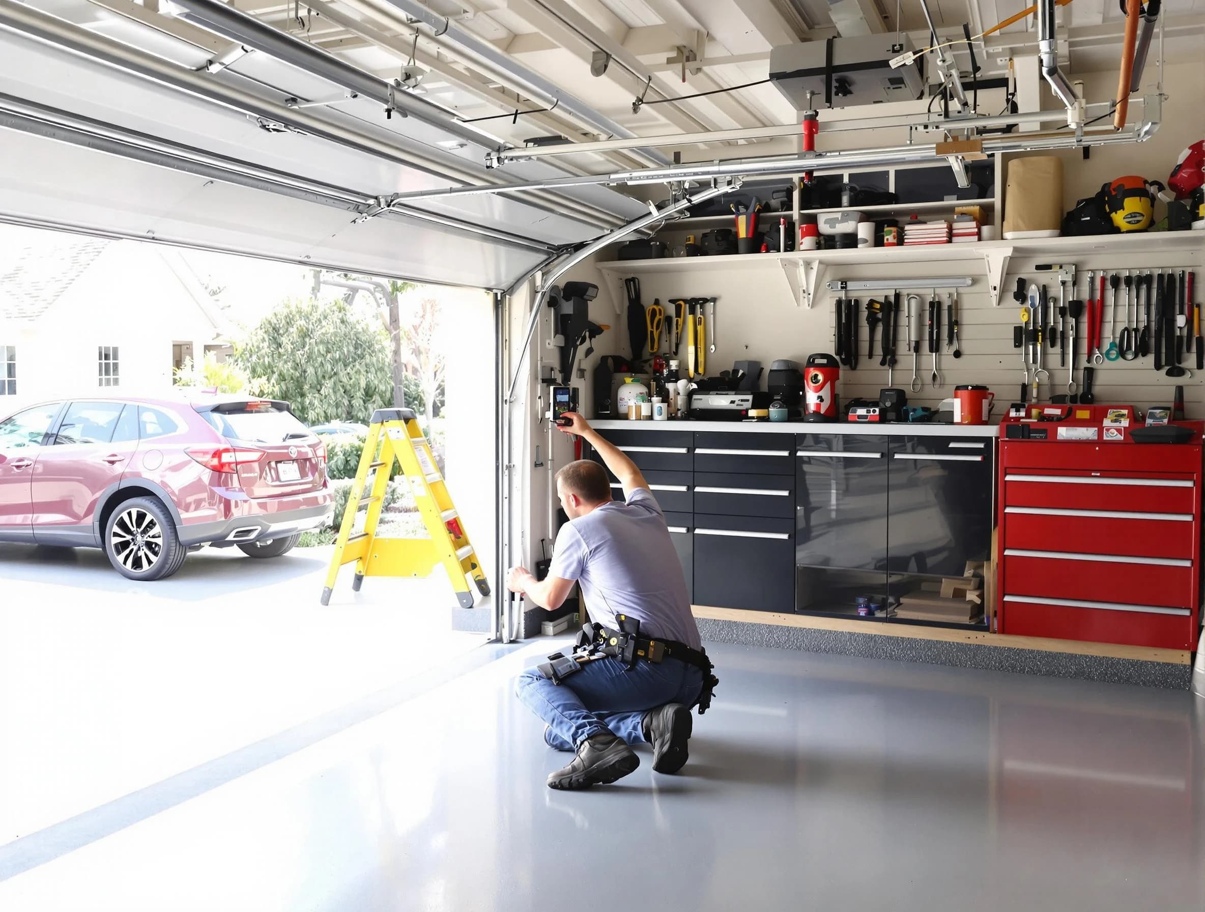 Local garage door repair service by Allegheny Garage Door Repair in Allegheny