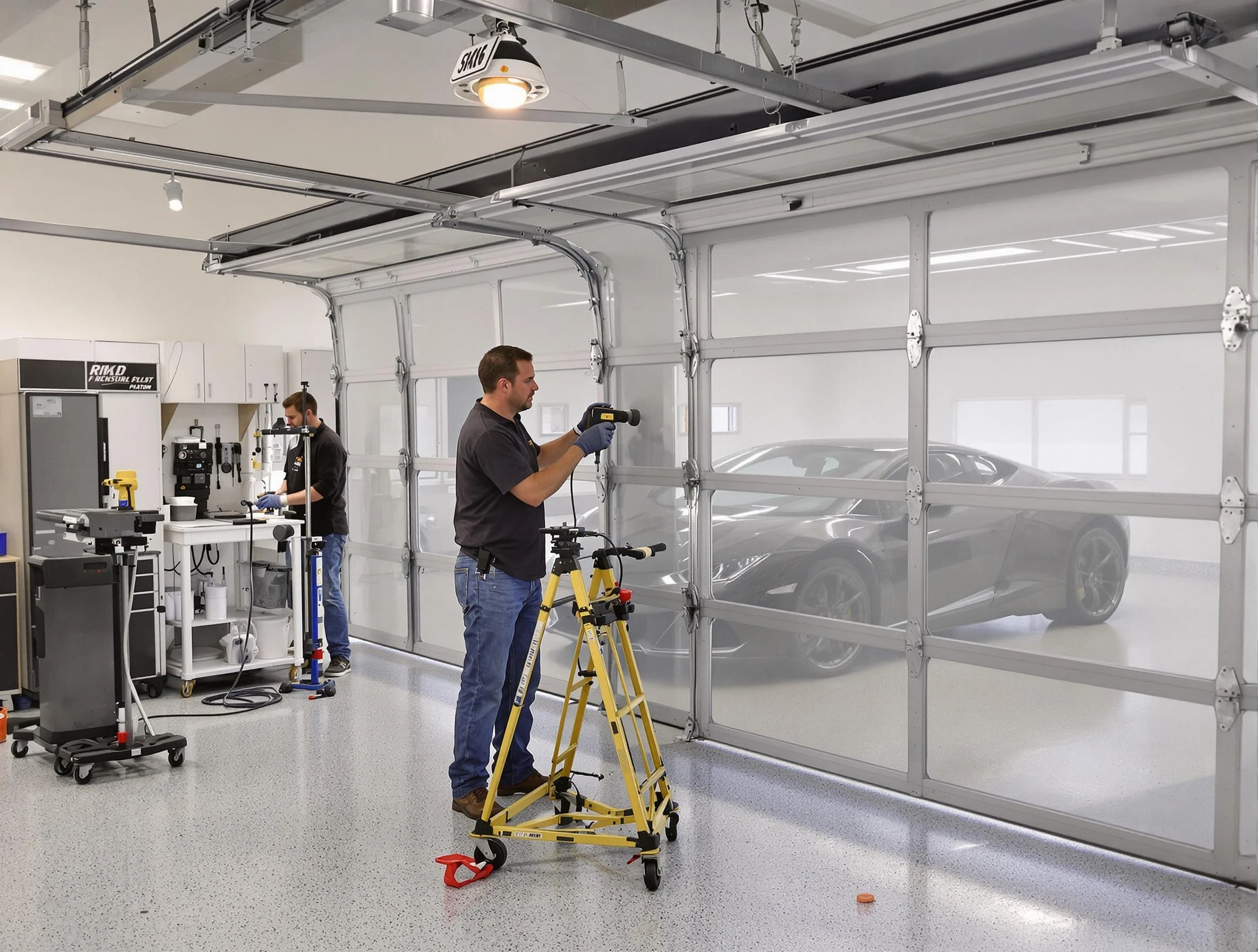 Garage Door Dents Repair in Allegheny