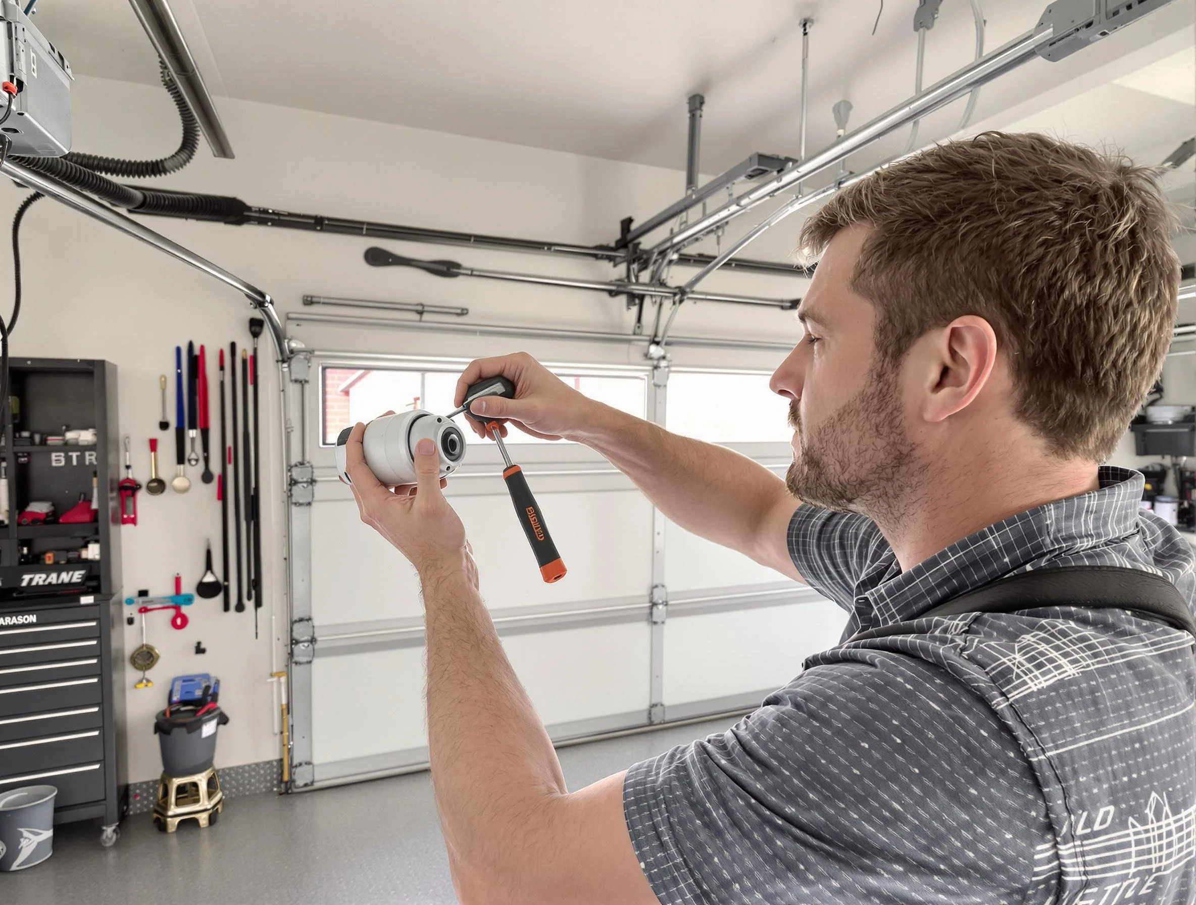 Garage door opener repair service by Allegheny Garage Door Repair in Allegheny