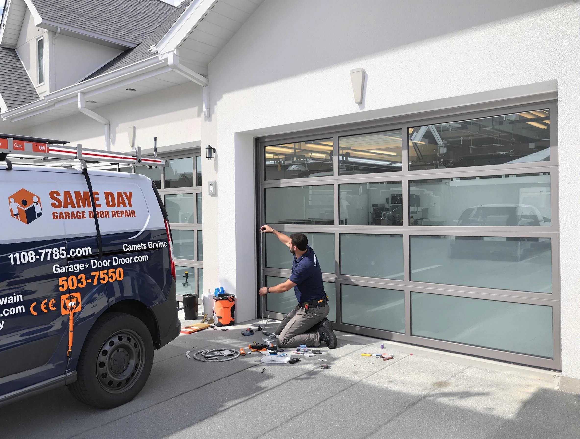 Same-day garage door repair service by Allegheny Garage Door Repair in Allegheny